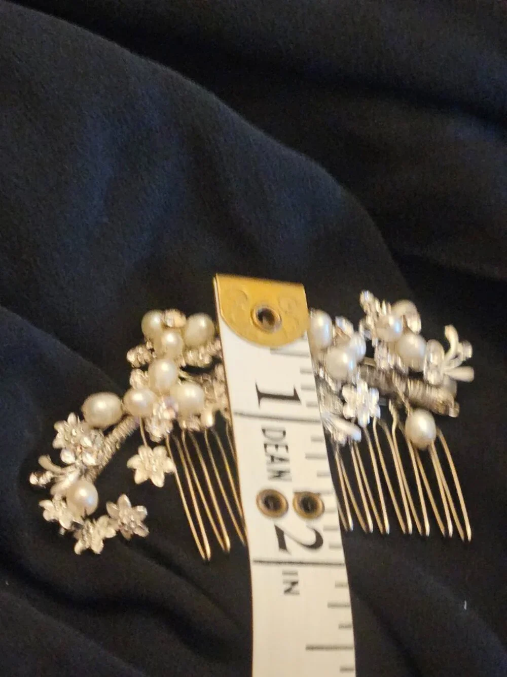 HAIR COMB, FLORAL SPRAY DESIGN FOR WEDDINGS, FORMALS. HANDMADE ONE OF A KIND!